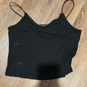 Wild Fable Black Cropped Tanktop